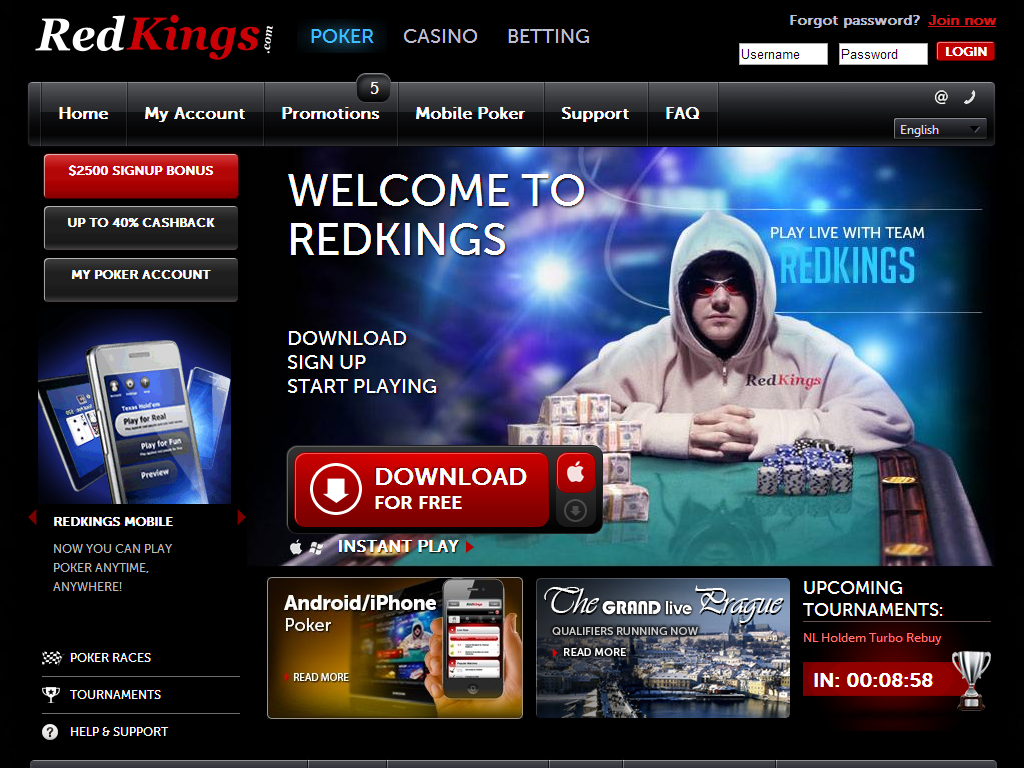 Red Kings Poker