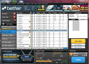 betfair-poker-lobby