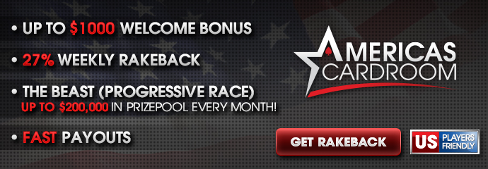 Americas Cardroom Promotion Banner