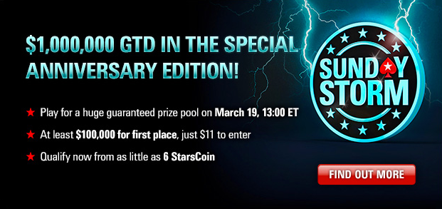 pokerstars sunday storm anniversary