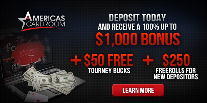 americas cardroom bonus